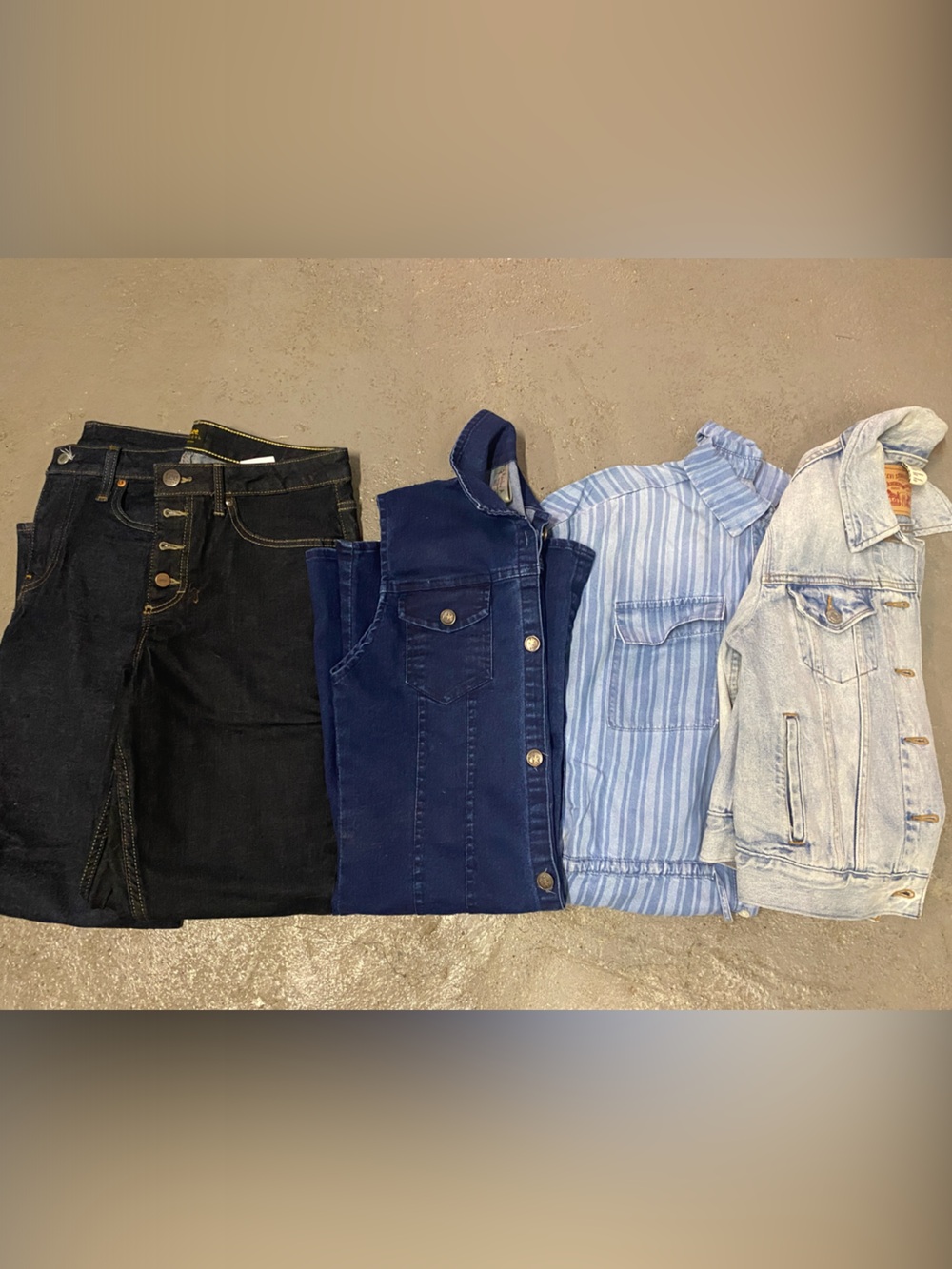 Women Jeans - Dark Blue, Navy, Light Blue, Black